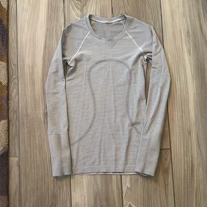 Lululemon striped Long sleeve